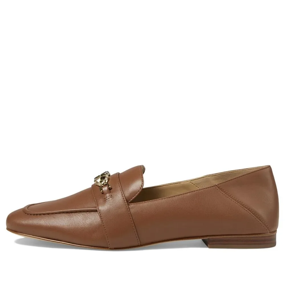 Michael Kors Women's Brown Tiffanie Loafer Luggage 9.5 M